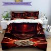 3pcs Flash Symbol Duvet Cover Set, 1 Duvet Cover + 2 Pillowcases (No Insert), High-Definition Print for All Seasons,Durable yy251103064