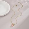 Collar con Colgante de Corona de Princesa para Mujer Joyería para Bodas y Fiestas Escola Blair Corona Rapunzel Collar Chapado en Oro Regalo para Ella