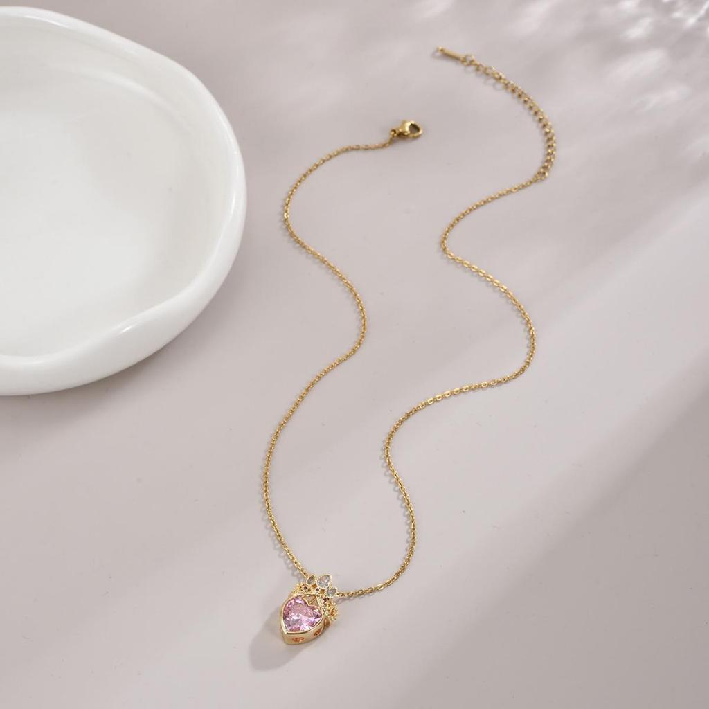 Collar con Colgante de Corona de Princesa para Mujer Joyería para Bodas y Fiestas Escola Blair Corona Rapunzel Collar Chapado en Oro Regalo para Ella