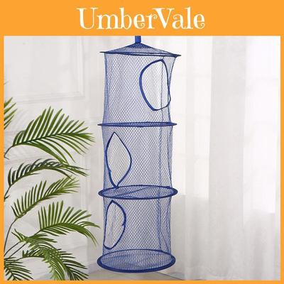 Modern Simple Multiuse Fabric Drying Net For Kids Toys And Underwear Storage