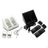 2 Port Charging Dock Rechargeable Charger for Wii Remote Controller White