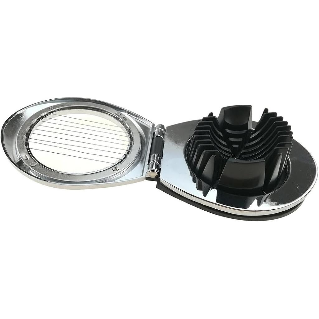 Stainless Steel Egg Slicer With 3 Slicing Styles