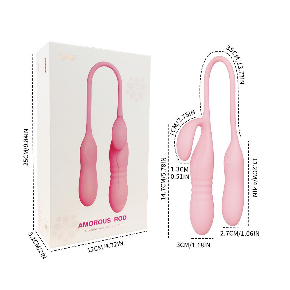 Automatic Telescopic Vibrator & Clitoral Stimulator for Women - Erotic Massage Device
