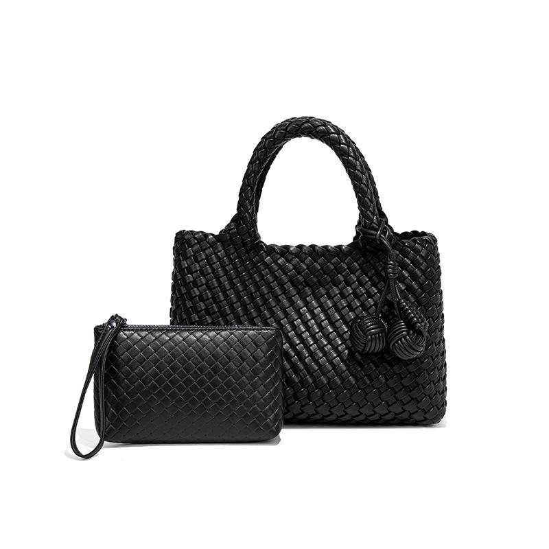 Handgewebter Gemüsekorb Damen Tasche Neue Lässige Umhängetasche Handtasche Modische Vielseitige Handtasche Tote Bag