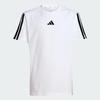 Adidas Kids' 3-Stripe Cotton Short Sleeve T-Shirt