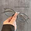 Women's Ultralight Titanium Oval Eyeglasses 86145 - Premium Myopia Frames