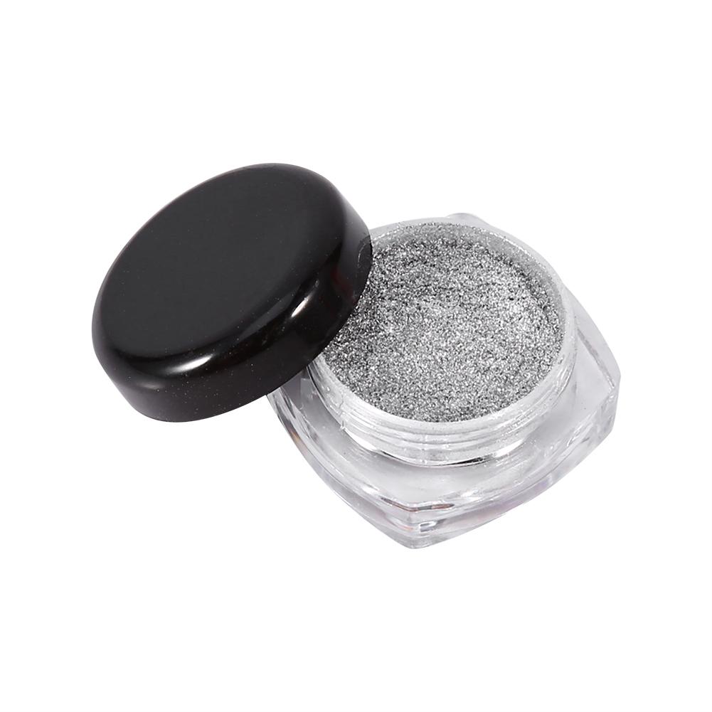 8g/Bottle Nail Art Glitter Magic Mirror Powder Chrome Shimmering Dust With Brush 12 Colors