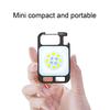 Rechargeable Magnetic Suction High Brightness Snap Spring Bottle Opener Emergency Light Mini LED