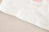 Korean Summer Baby Girl Doll Collar Short Sleeve Outfit Set