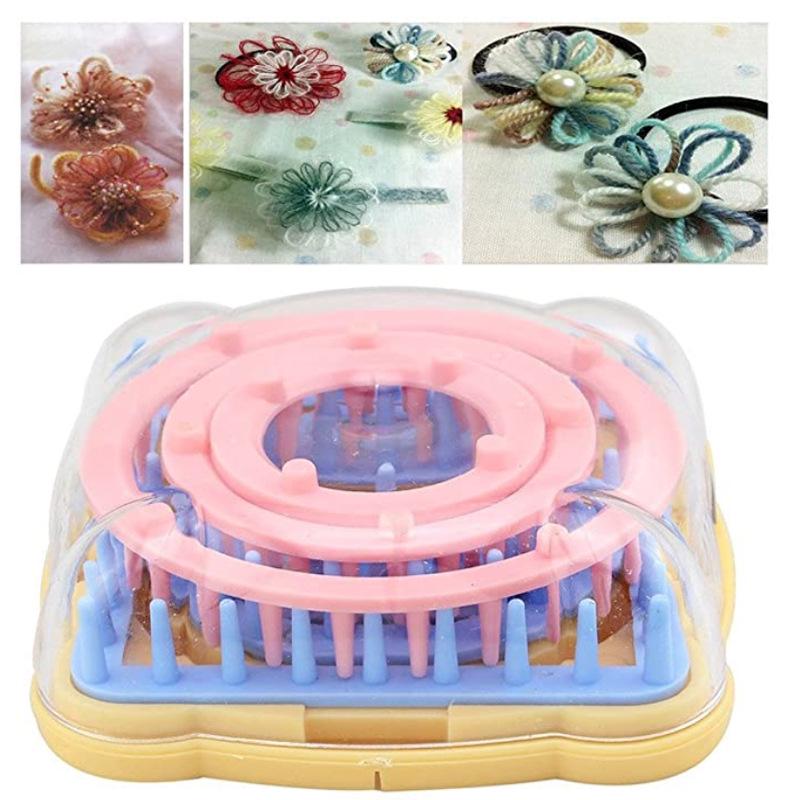Square Loom Flower & Pom-Pom Maker