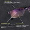 Smart Glasses mit automatischer Anpassung Männer Lupenbrille Lesebrille Frauen Anti-Blaulicht +1,0-+4,0 Brille
