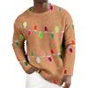 GPB-DDMTT01 Imitation Mink Pullover Sweater 3D Printing Universal for Men and Women