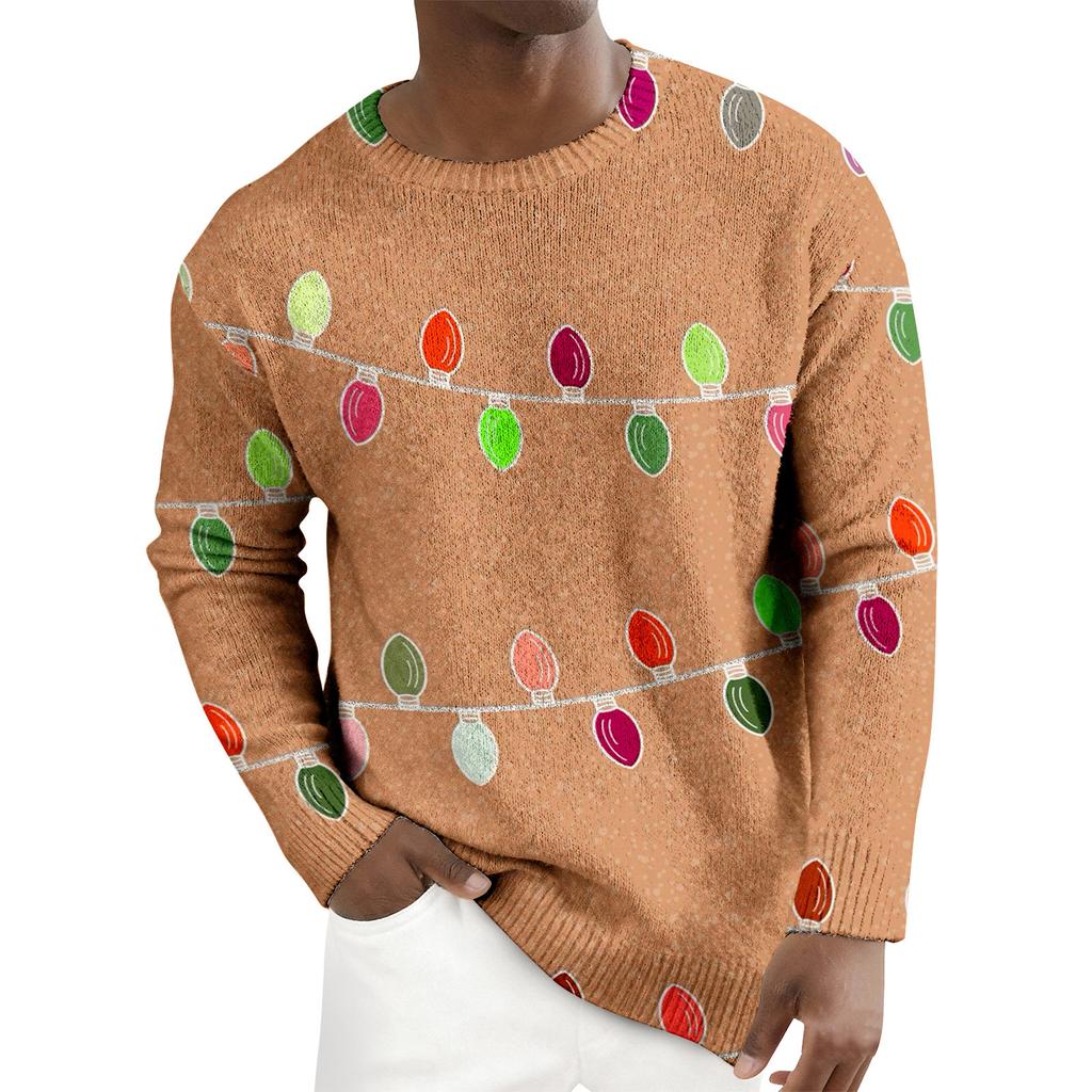 GPB-DDMTT01 Imitation Mink Pullover Sweater 3D Printing Universal for Men and Women
