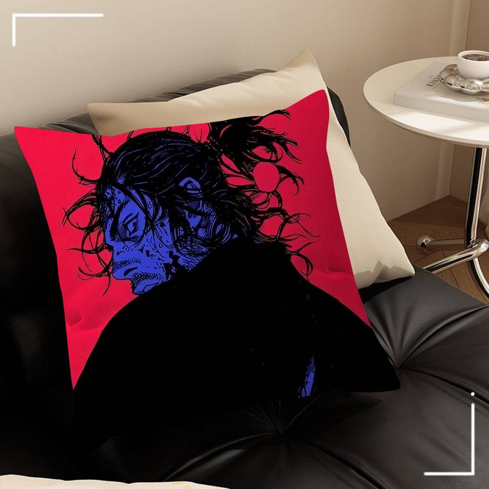 Vagabond Manga Pillowcase Toon Gift Cushion Cover Bedroom Home Sofa Chair Seat Decor Pillow Case