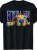 Pitbull Love Graphic Tee Mens Cotton Black Casual Vintage T-Shirt Gift