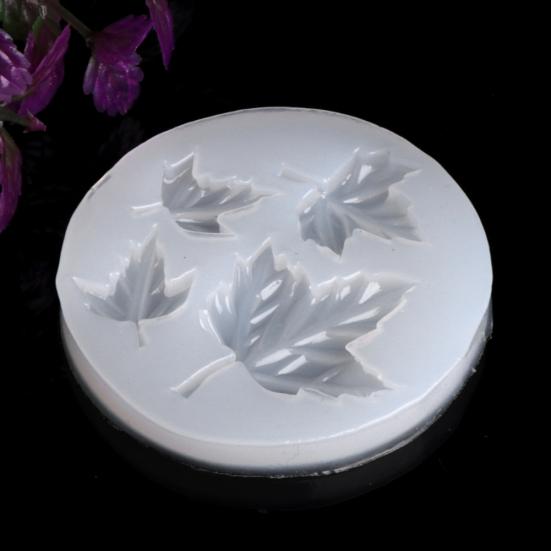 Stampo in silicone foglia d'acero Collana pendente Gioielli Creazione di stampi in resina epossidica fai-da-te