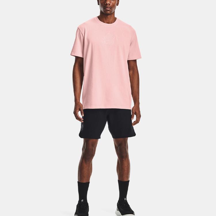 Under Armour T Shirt Men's Pink 1362005-658