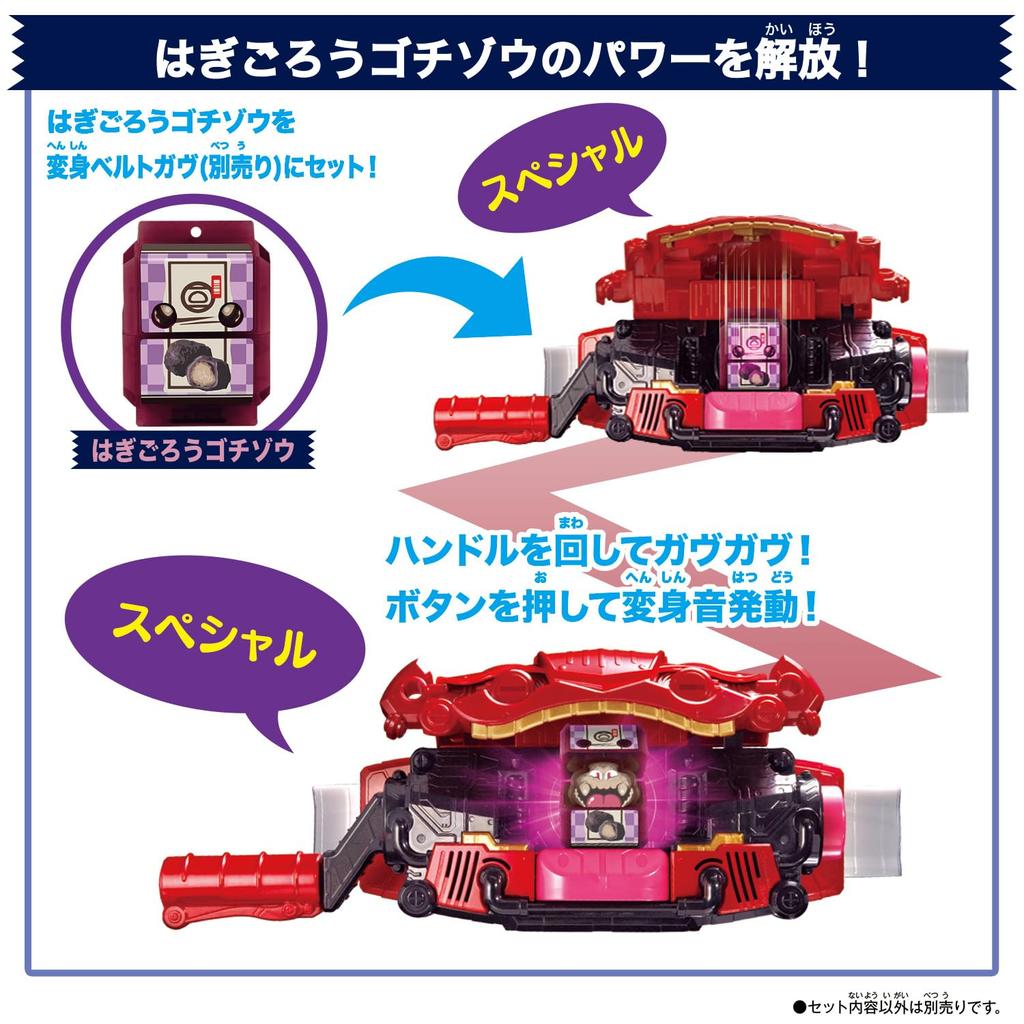 Kamen Rider Gav DX Rider Gochizo Set 04 [BANDAI]