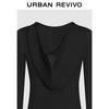 UR Women's Half-Zip Hooded Knit Sweater