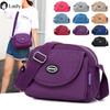 Women Nylon Shoulder Bag Waterproof Daily Shopping Handbag