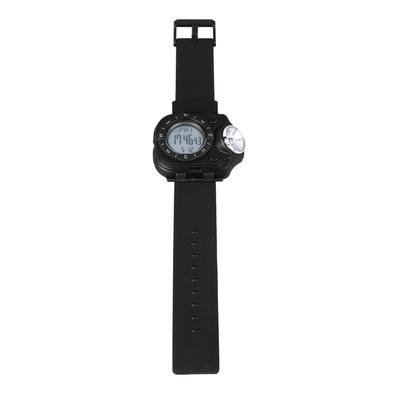 Outdoor Sports Climbing Watch LED Flashlight Water Resistant Electronic Watch Multifunctional Shock Resistant