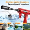 EAFC Cordless High Pressure Car Washer 60Bar Powerful Portable Cleaner Large Battery Design for Patio Fence Car Outdoor Cleaning