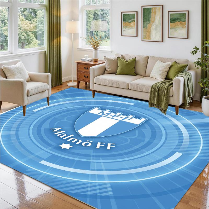 Malmö FF Design Kristall-Samt-Teppich Weich Dekorative Matte für Schlafzimmer Eingang