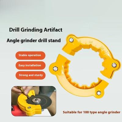 Affûteur de forets compatible avec tous les forets, accessoires pour meuleuses d'angle, affûteur de forets