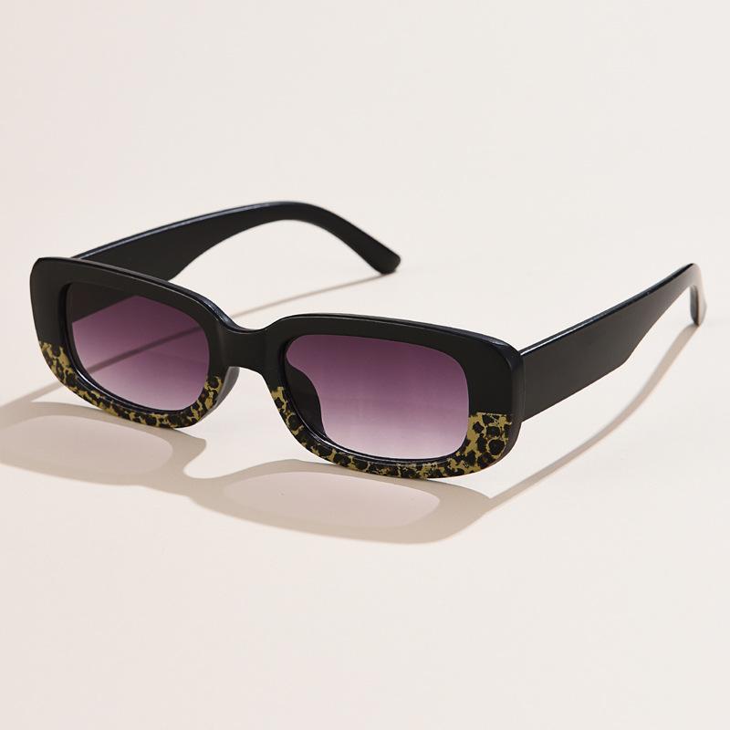 Retro Small Frame Sunglasses Men'S And Women'S Tide Rectangular Sunglasses Street Shot Sunglasses S9071
