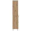 Highboard with Drawers 2 pcs Artisan Oak Wood Based Material