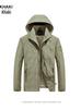 Men's Multi-Pocket Windbreaker Jacket