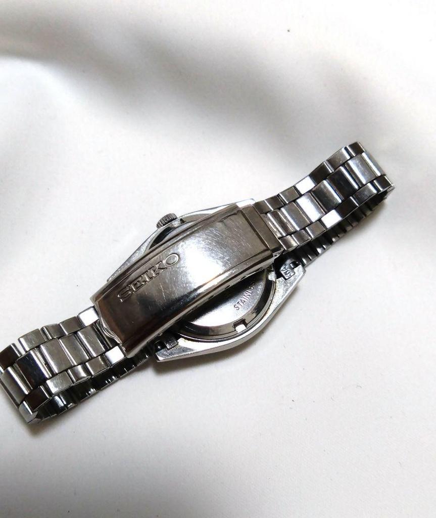 [USED] Extremely Rare SEIKO Gray Roman Watch with Battery Replacement
