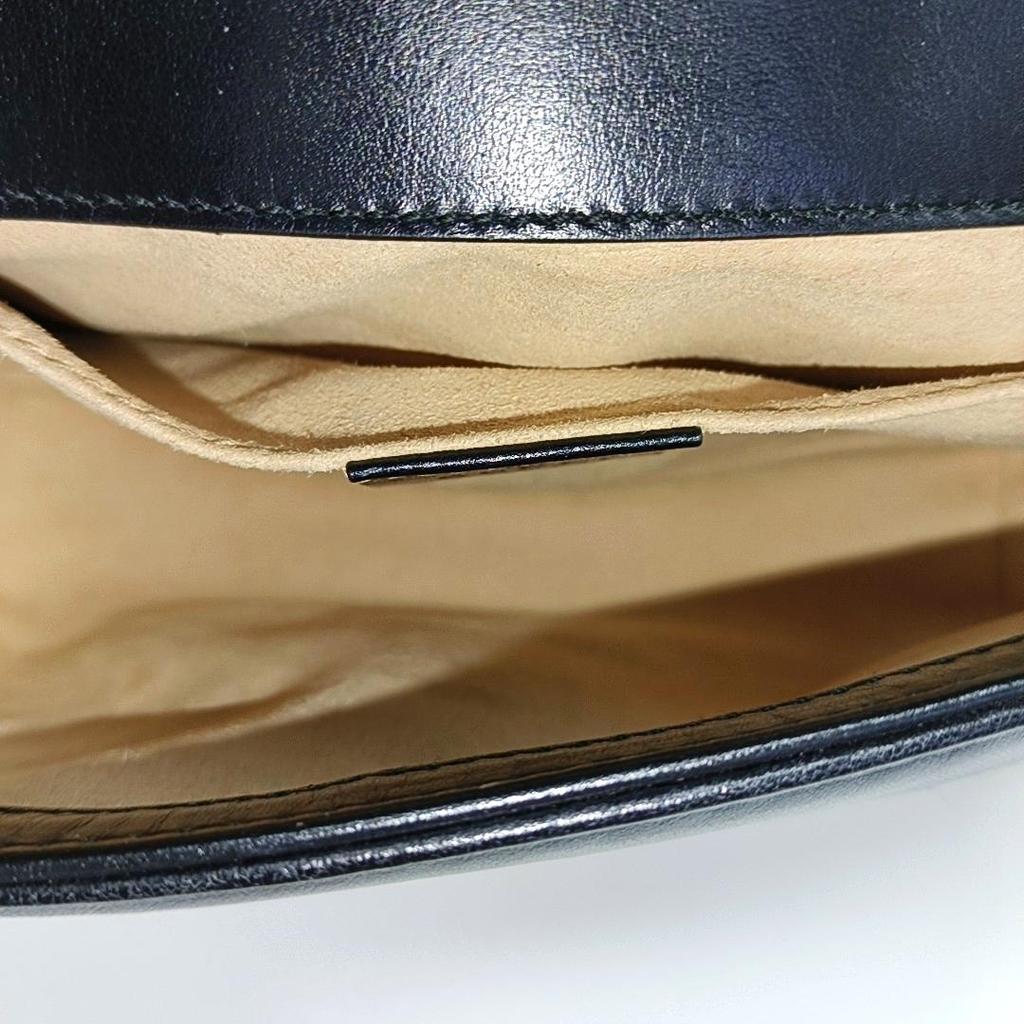 [Pre-Owned] Gucci GG Marmont Matelassé Mini Bag 'Black' - Good #1HCDBES