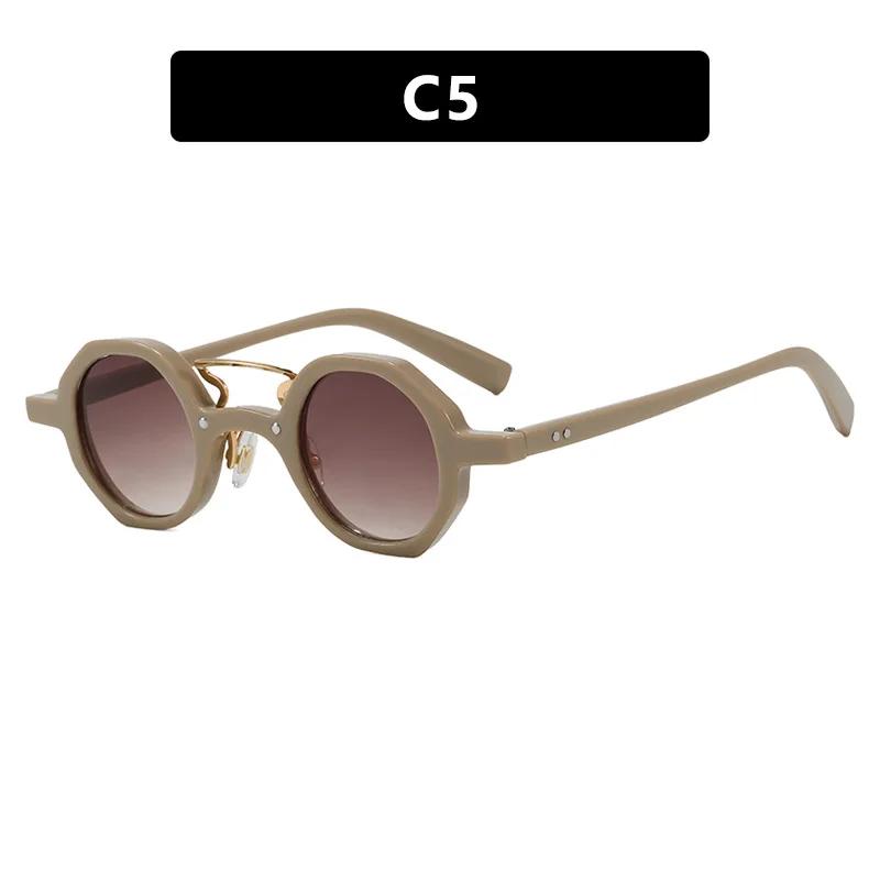 Steampunk Round Sunglasses Women For Men Vintage Punk Luxury Brand Design Outdoor Travel Metal Popular Hip Hop Sun Glasses Uv400