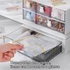 Desktop Storage Box Organizer Drawer Type Transparent Acrylic Desk Stationery Hand Account Storage Rack Desk Simple Pen Holder