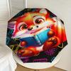 1pc Fox Book Pattern Umbrella Design Automatic Opening and Closing Umbrella, High-quality Travel Umbrella,  C1128136