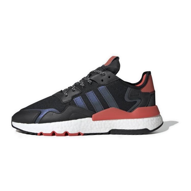 adidas Nite Jogger Black Hi-Res Red Men s EG6750 EU 36⅔