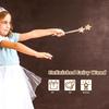 6pcs Unfinished Fairy Wands Wooden Star Wand Fairy Sticks Party Favors Crafts Fairy Stick Girl Art Role Play Party Supplies