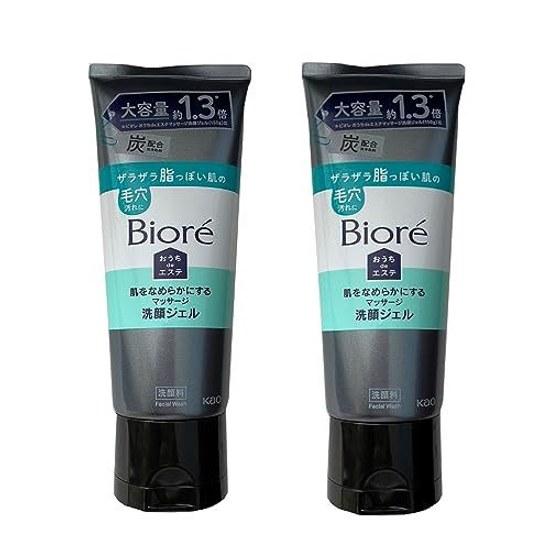 Biore Charcoal Cleansing Gel Ouchi de Esthe 200g x 2