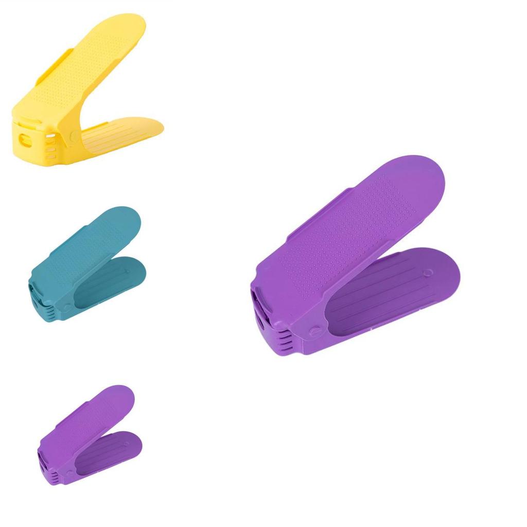 Klassischer Schwarzer Verstellbarer Schuh-Organizer Platzsparendes Aufbewahrungsregal Für Stilvolle Wohnungen