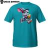 Urban Runner Bunny Tee – Cool Cartoon Rabbit In Sneakers and Hoodie