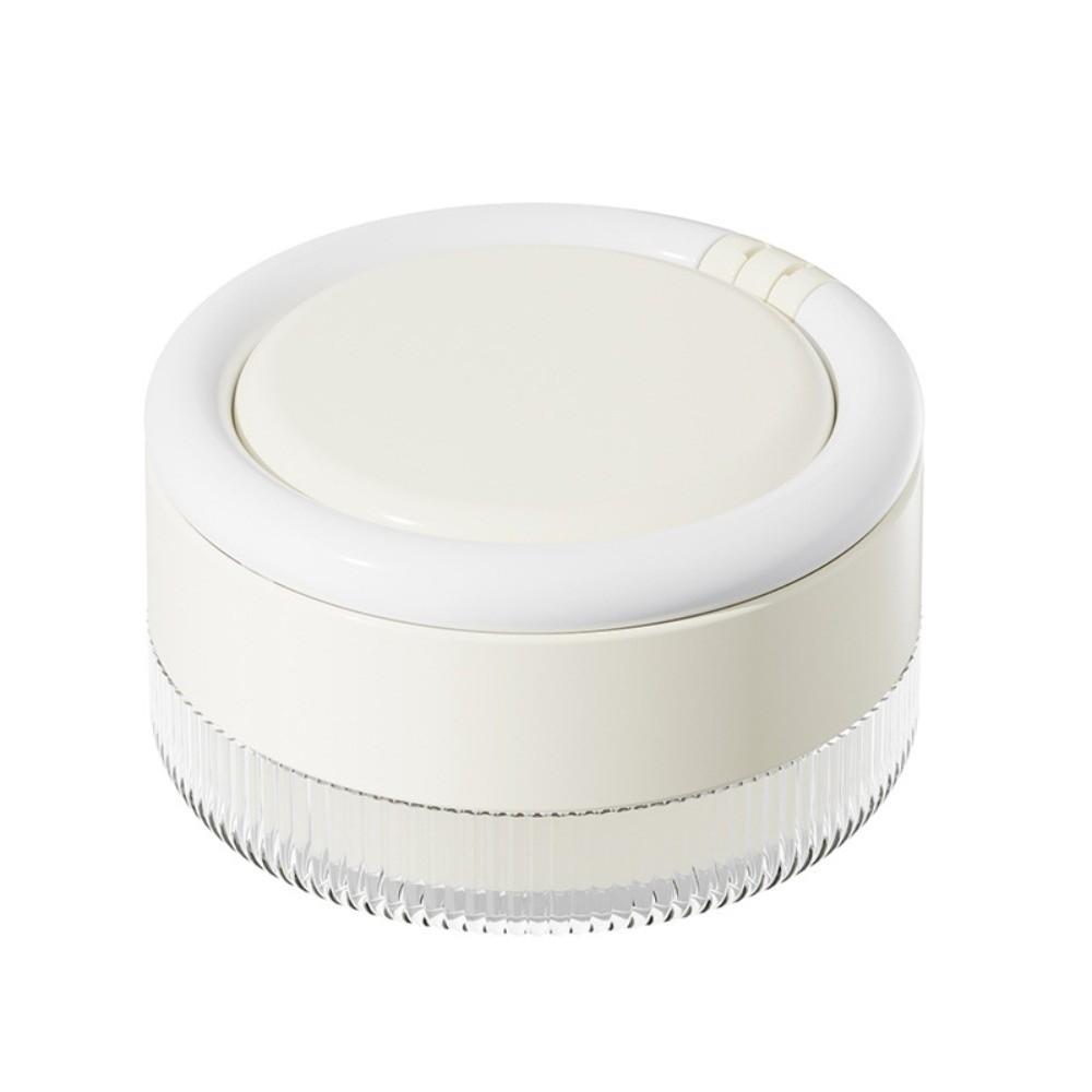 

Portable Double Layer Braces Box Sealed with Mirror Orthodontic Retainer Case Draining Soak Box Denture Storage Box білий