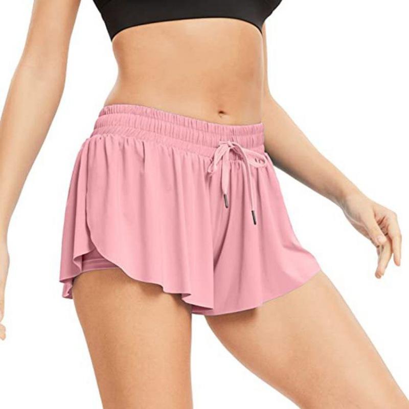 Women's Exercise Jogger Mid-waist Anti-slip Bagless Yoga Pants
