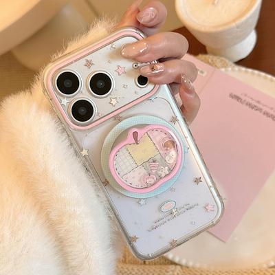 Custodia Magnetica Creativa per Telefono Apple Compatibile con iPhone 16, iPhone 17 e iPhone 17 Pro Max