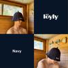 Loyly Sauna Prosop Dublu Sauna Sauna Loyly [loyly] Pălărie, bărbați, femei, țesătură, stratificat, lavabil, bunuri, pălărie, drăguț, elegant, (Navy)