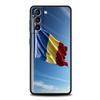 Phone Case For Samsung Galaxy S25 Edge S24 S23 S22 S21 Ultra S20 FE 5G S10 S10E S9 Plus Soft TPU Cover Romania Flag