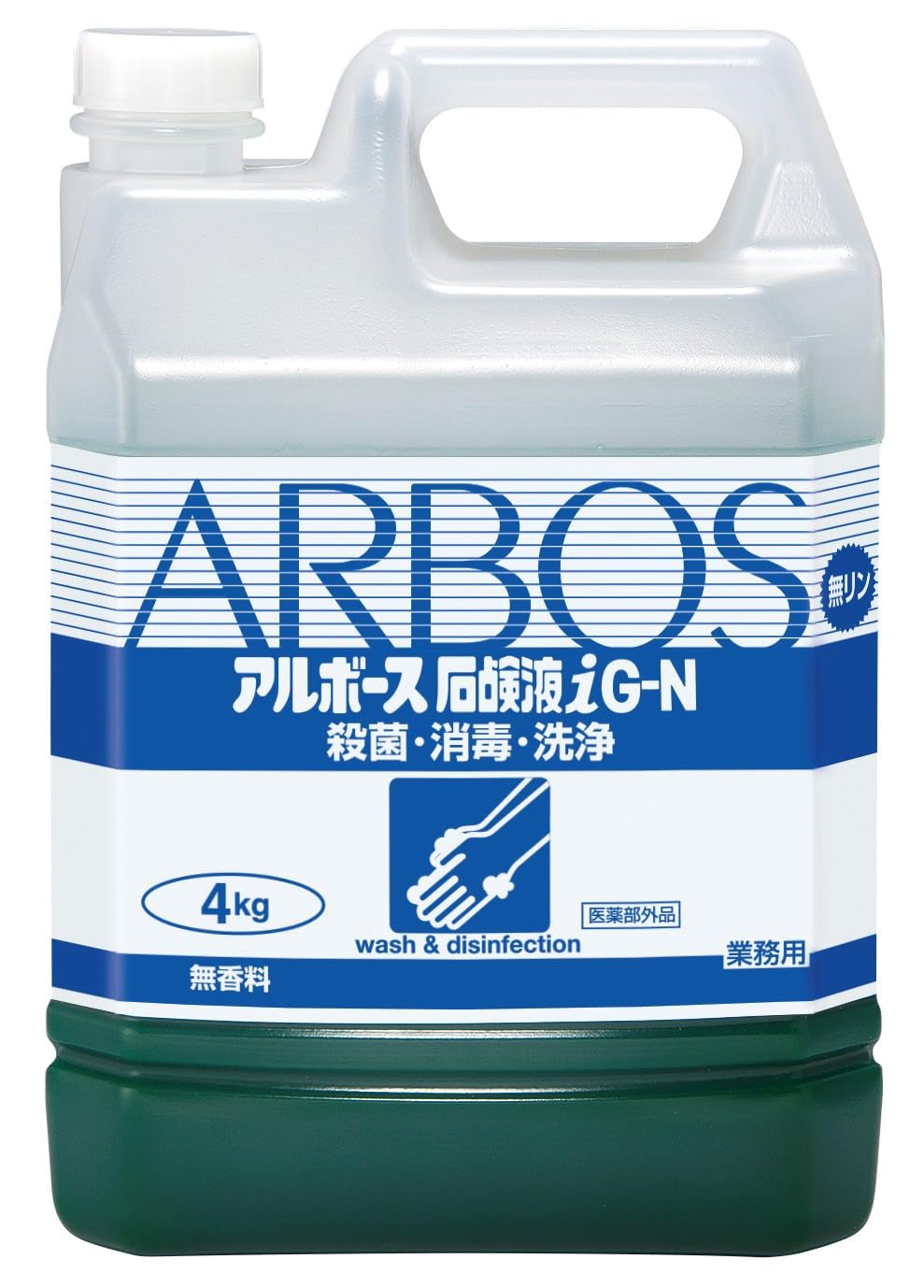 

Albos soap liquid 4kg x 4 bottles iG-N зелёный