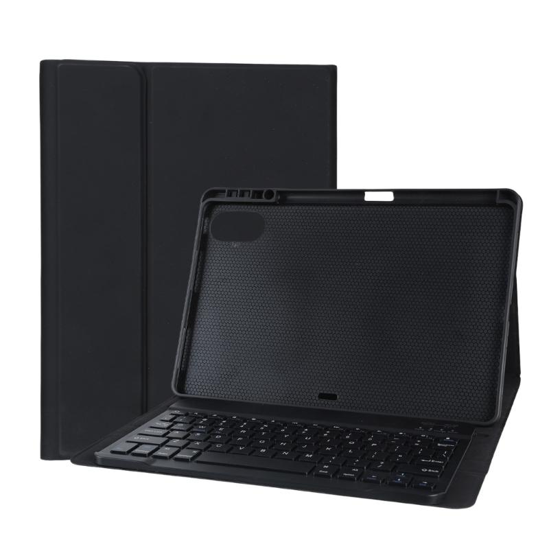 Magnetic Keyboard Case for Pad 9Pro 12.1in Tablets Protector Detachable Leather Cover Enhances Productivity