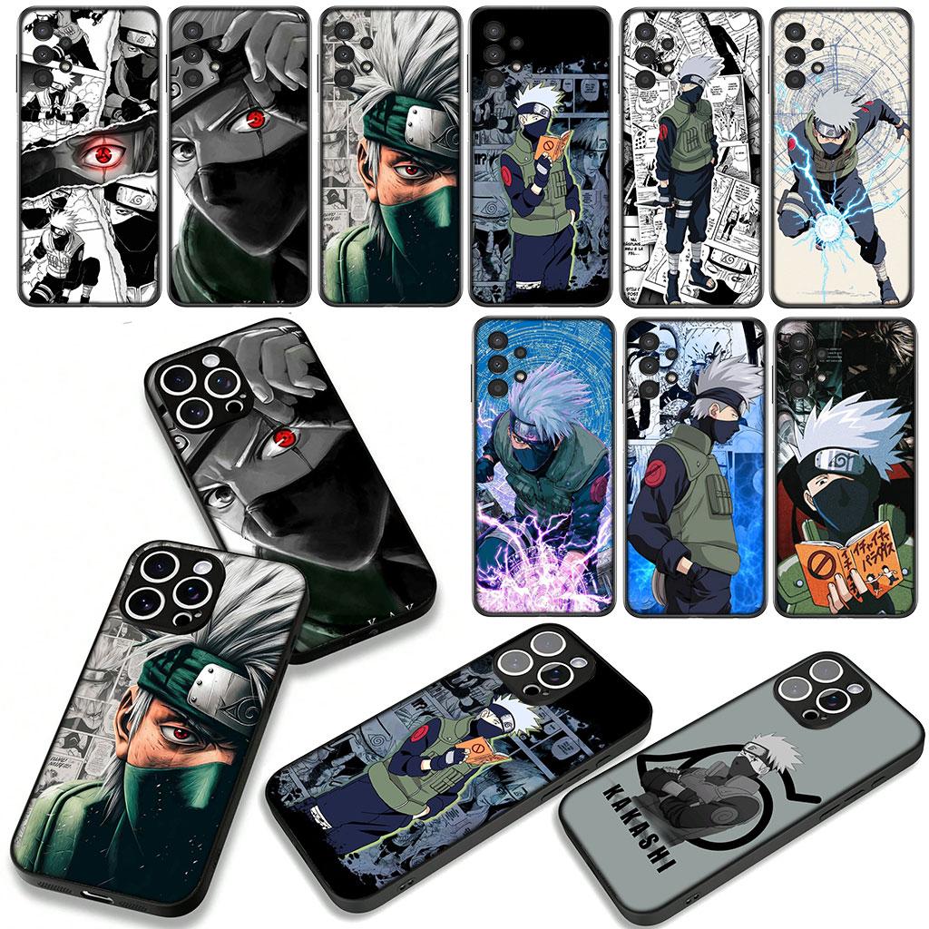 For Samsung Galaxy A25 A37 A57 A12 A14 A41 A50 A51 A70 A71 A72 A21S A04 M15 Note 20 9 8 10 Case Narutos Kakashi Hatake Comics