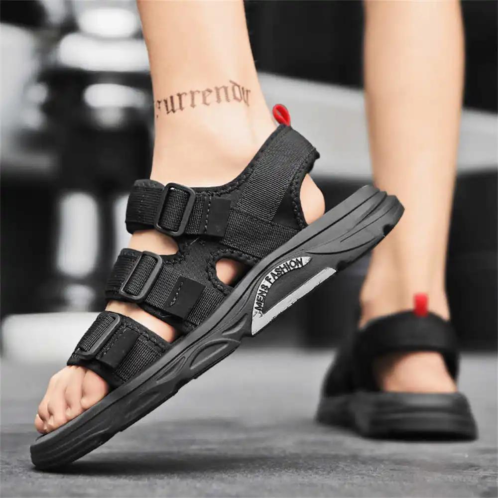 Fashion Flat Sole Sling Back Mens Hawaiian Sandal Sneakers Vip Shoes Water Slippers For Beach Sport Premium Super Offers Outings